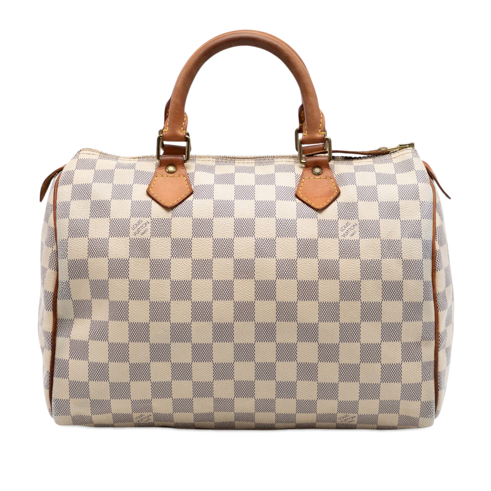 Pre-Loved Louis Vuitton Damier Azur Speedy 30